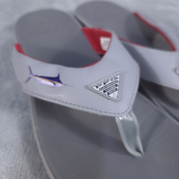 Columbia PFG Fish Flip FISHING Boating Men's Sandal Techlite Footbed Size 12 - Picture 7 of 11